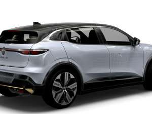 Renault Megane E Tech Iconic 2023 3Dモデル