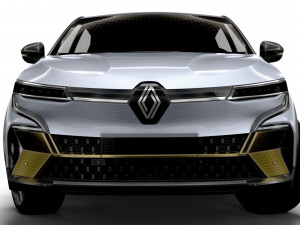Renault Megane E Tech Iconic 2023 3Dモデル