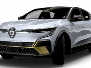 Renault Megane E Tech Iconic 2023 3Dモデル