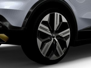 Renault Megane E Tech Iconic 2023 3Dモデル