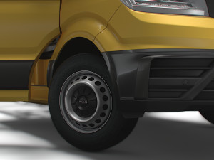 MAN TGE Chassis DoubleCab L3 HQInterior 2023 3D Model