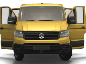 VW Crafter Chassis DoubleCab L3 HQInterior 2023 Model 3D