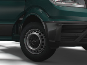 MAN TGE Chassis DoubleCab L1 HQInterior 2023 3D मॉडल