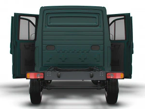 MAN TGE Chassis DoubleCab L1 HQInterior 2023 3D Model