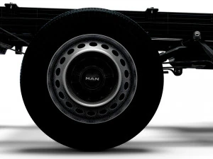 MAN TGE Chassis DoubleCab L1 HQInterior 2023 3D Model