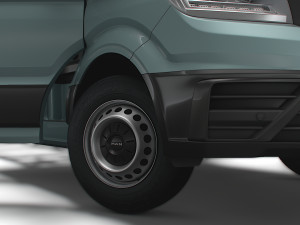 MAN TGE Chassis DoubleCab L2 HQInterior 2023 Modèle 3D