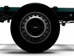 MAN TGE Chassis DoubleCab L2 HQInterior 2023 Modèle 3D