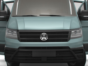 VW Crafter Chassis DoubleCab L2 HQInterior 2023 3D Модель