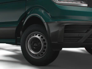 MAN TGE Chassis SingleCab L1 HQInterior 2023 3D Model