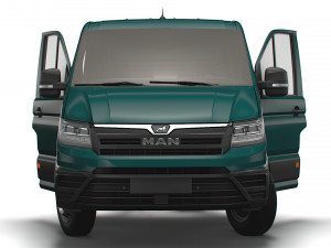 MAN TGE Chassis SingleCab L1 HQInterior 2023 3Dモデル