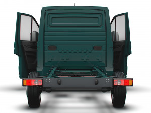 MAN TGE Chassis SingleCab L1 HQInterior 2023 3Dモデル
