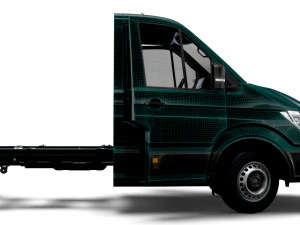 MAN TGE Chassis SingleCab L1 HQInterior 2023 3D Model