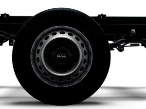 MAN TGE Chassis SingleCab L1 HQInterior 2023 3Dモデル