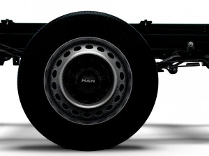 MAN TGE Chassis SingleCab L1 HQInterior 2023 3D Model