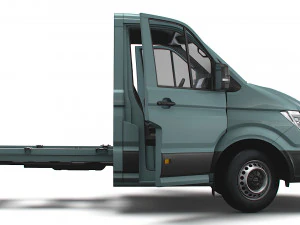 MAN TGE Chassis SingleCab L2 HQInterior 2023 3D Model
