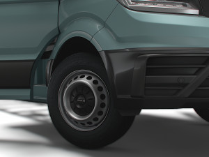 MAN TGE Chassis SingleCab L2 HQInterior 2023 3D Model