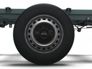 MAN TGE Chassis SingleCab L2 HQInterior 2023 3D Model