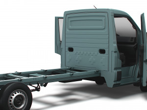 MAN TGE Chassis SingleCab L2 HQInterior 2023 3D Model