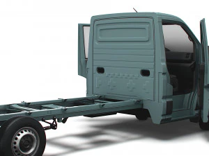 MAN TGE Chassis SingleCab L2 HQInterior 2023 3D Model
