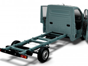MAN TGE Chassis SingleCab L2 HQInterior 2023 3D Model