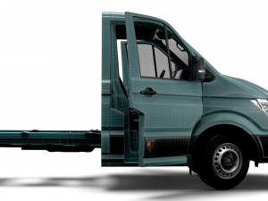 MAN TGE Chassis SingleCab L2 HQInterior 2023 3D Model