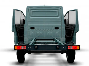 MAN TGE Chassis SingleCab L2 HQInterior 2023 3D Model