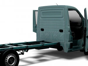 MAN TGE Chassis SingleCab L2 HQInterior 2023 3D Model