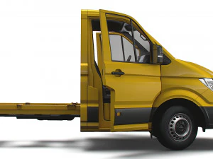 MAN TGE Chassis SingleCab L3 HQInterior 2023 3D Model