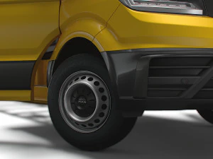 MAN TGE Chassis SingleCab L3 HQInterior 2023 3D Model