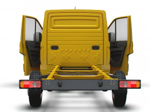 MAN TGE Chassis SingleCab L3 HQInterior 2023 3D Model