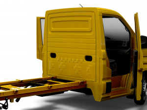 VW Crafter Chassis SingleCab L3 HQInterior 2023 3Dモデル