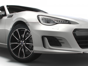 Subaru BRZ 2017 Modelo 3D