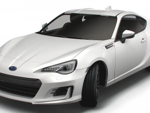 Subaru BRZ 2017 Modelo 3D