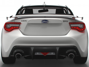 Subaru BRZ 2017 Modelo 3D