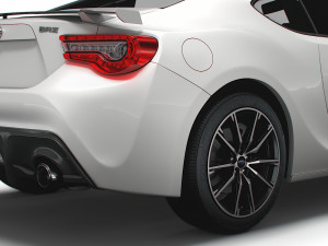 Subaru BRZ 2017 Modelo 3D