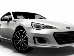 Subaru BRZ 2017 Modelo 3D