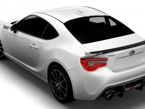 Subaru BRZ 2017 Modelo 3D