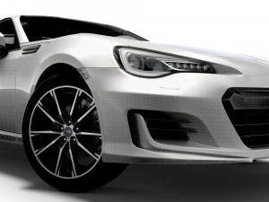 Subaru BRZ 2017 Modelo 3D