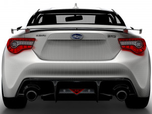 Subaru BRZ 2017 Modelo 3D