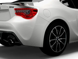 Subaru BRZ 2017 Modelo 3D