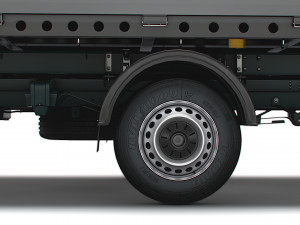 MAN TGE Double Cab Tipper HQ Interior 2023 3D 모델