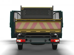 MAN TGE Double Cab Tipper HQ Interior 2023 3D Model