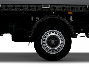 MAN TGE Double Cab Tipper HQ Interior 2023 3D 모델