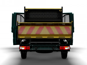 MAN TGE Double Cab Tipper HQ Interior 2023 3D 모델