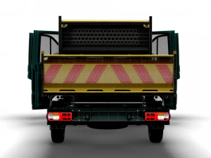 MAN TGE Double Cab Tipper HQ Interior 2023 3D Model