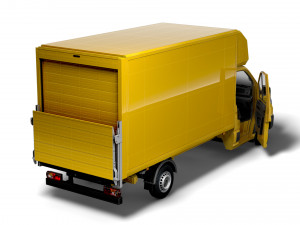 MAN TGE Luton HQ Interior 2023 3D Model