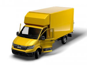 MAN TGE Luton HQ Interior 2023 3D Model
