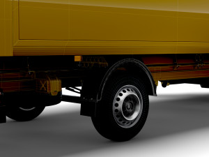 MAN TGE Luton HQ Interior 2023 3D Model