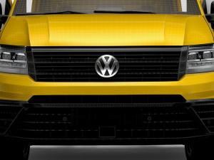 VW Crafter Flat frame chassis HQ Interior 2023 3D Модель