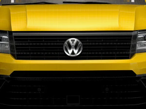 VW Crafter Single Cab Tipper HQ Interior 2023 3D Model